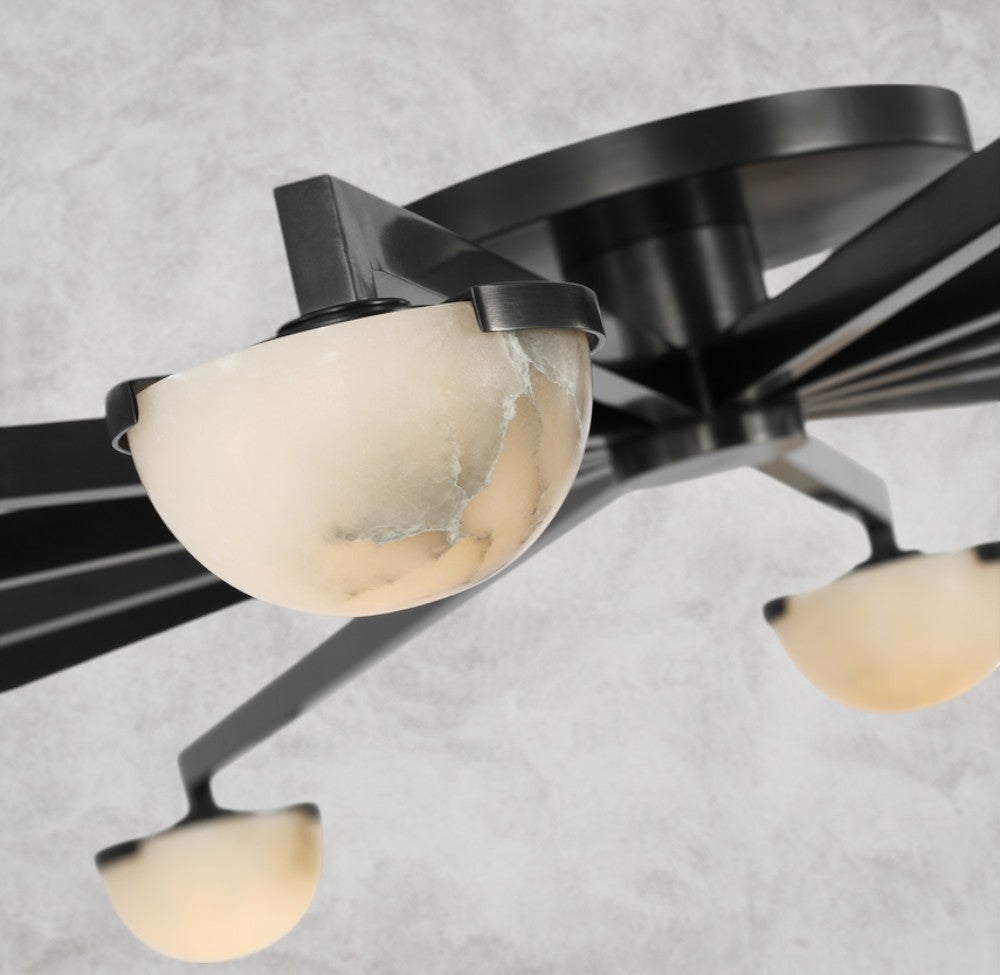 Pedra Staggered Arm Flush Mount 36", 48", 60"